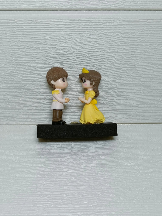 Doll pair miniature magnet