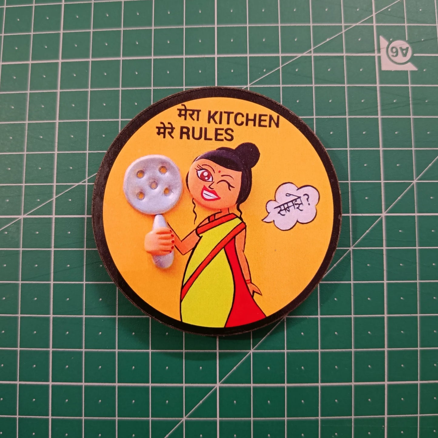Quotation MDF magnet