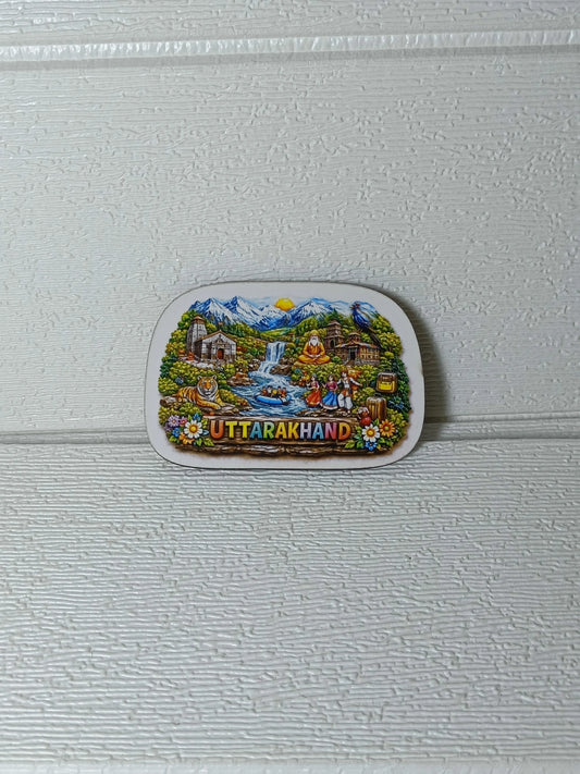 Uttrakhand mdf miniature magnet