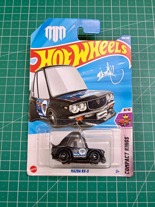 Hot Wheels Mazda RX-3 Die Cast Car (Black)