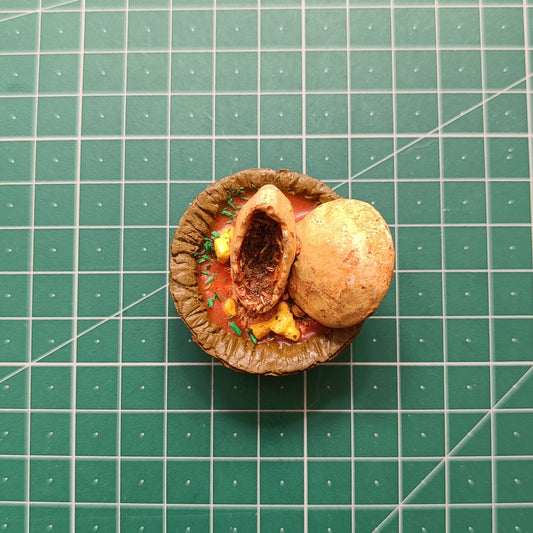 Kachori fridge magnet