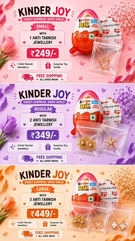Kinder joy mystery jewellery pack