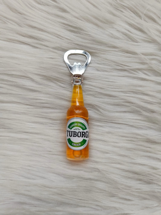 Bottle opener magnet