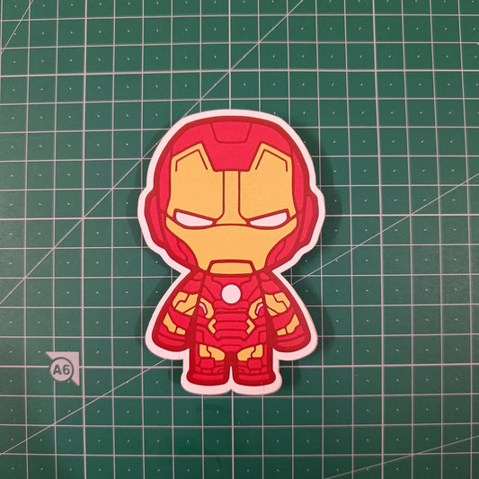 Ironman mdf Magnet