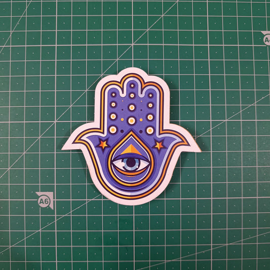 Evil eye mdf Magnet