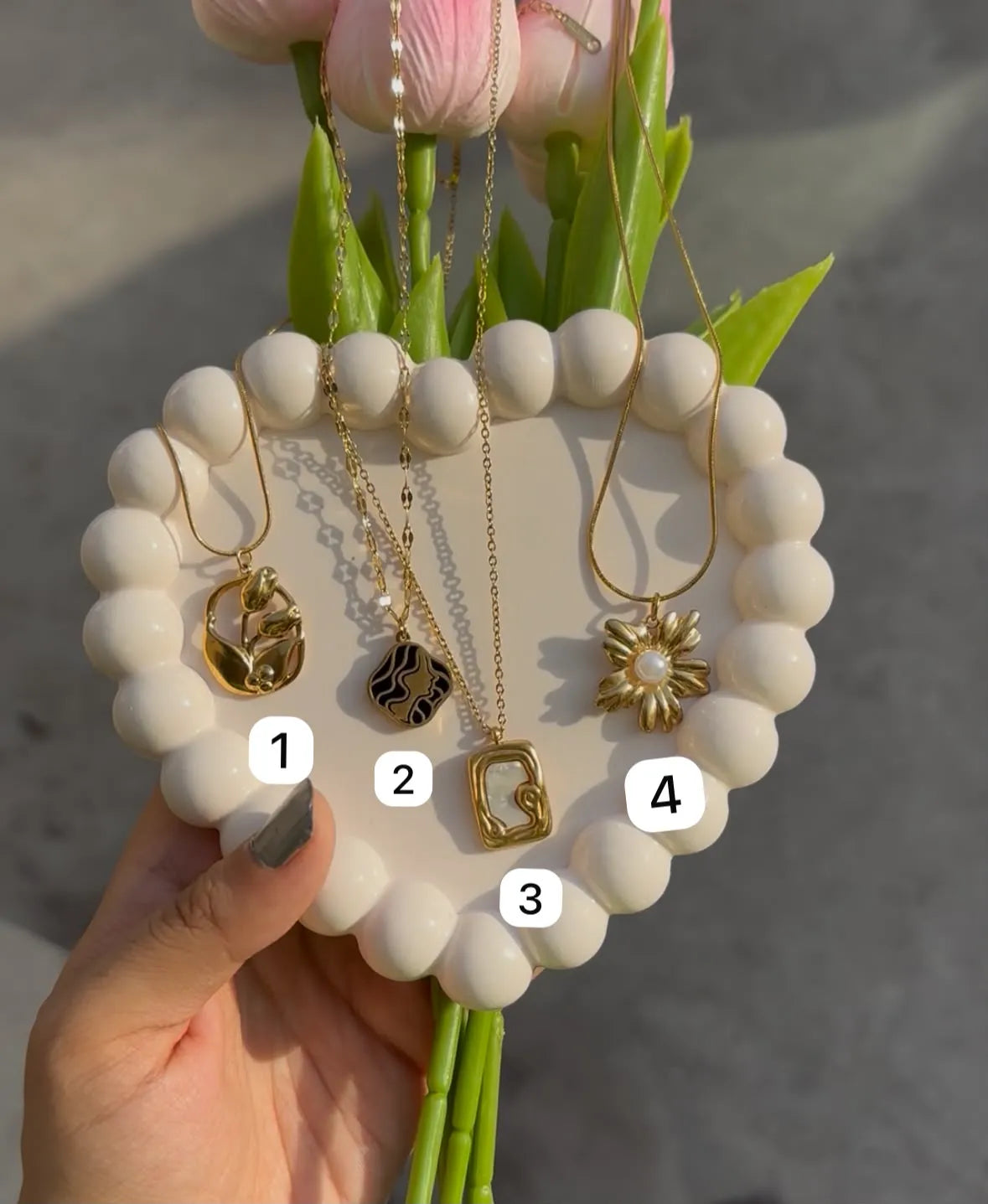 Anti tarnish pendant (1pc.)
