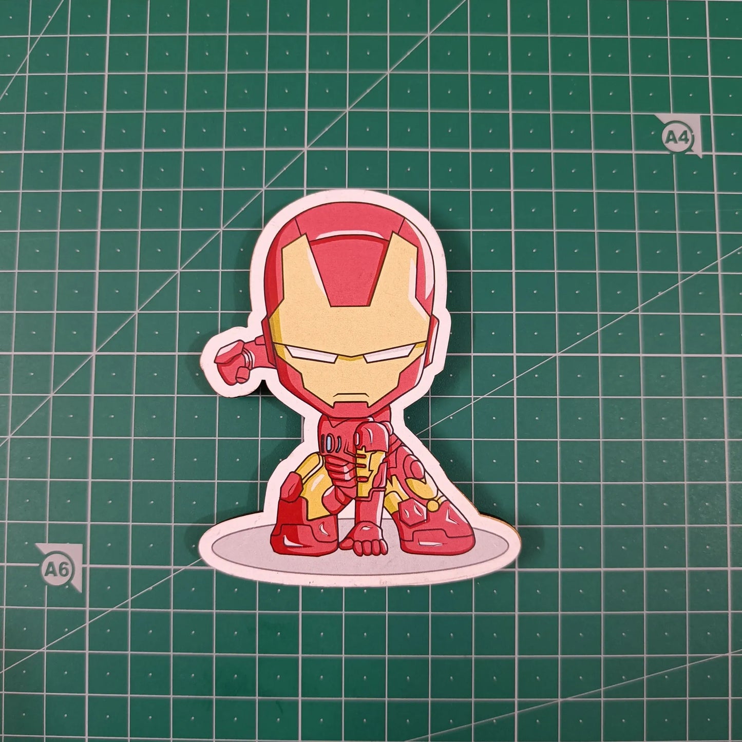 Ironman mdf Magnet