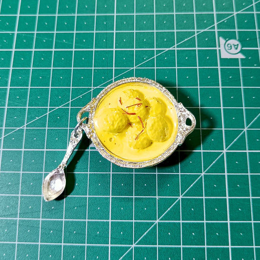 Rasmalai minature magnet