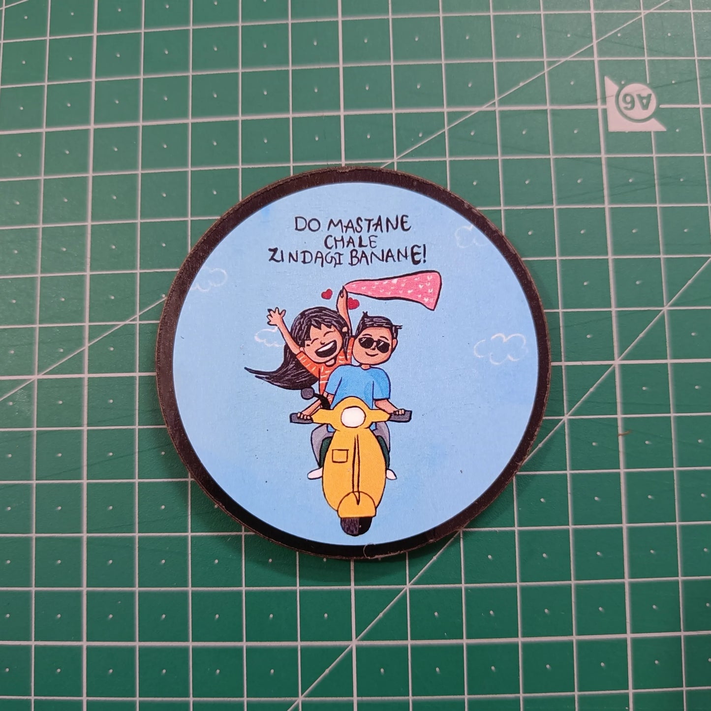 Quotation MDF magnet