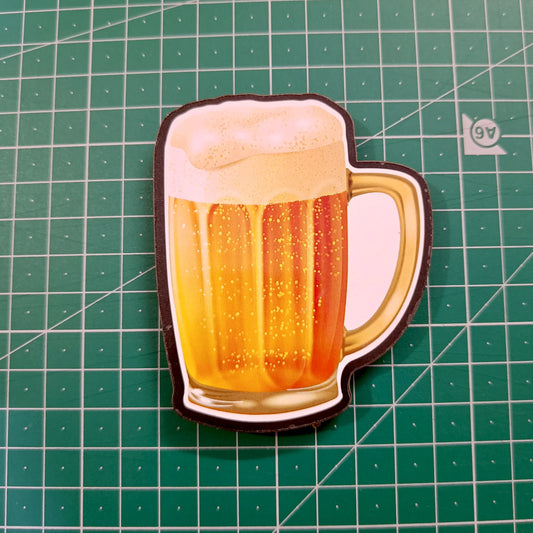 Beer cup MDF magnet