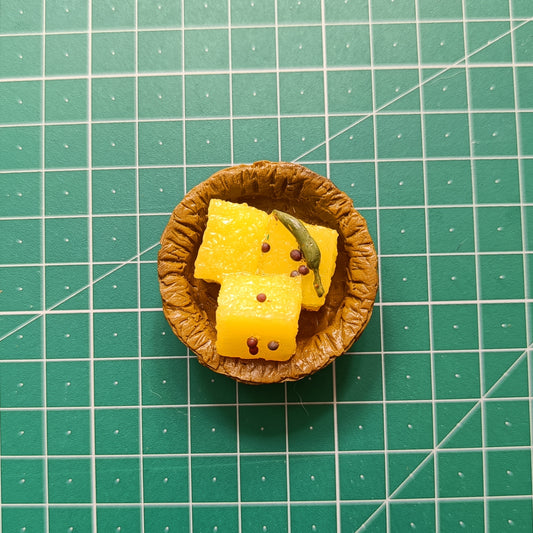 Dhokla fridge magnet