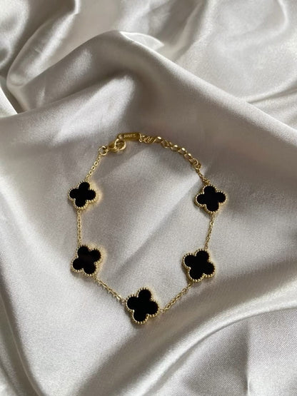Clover bracelet anti tarnish(1 pc.)