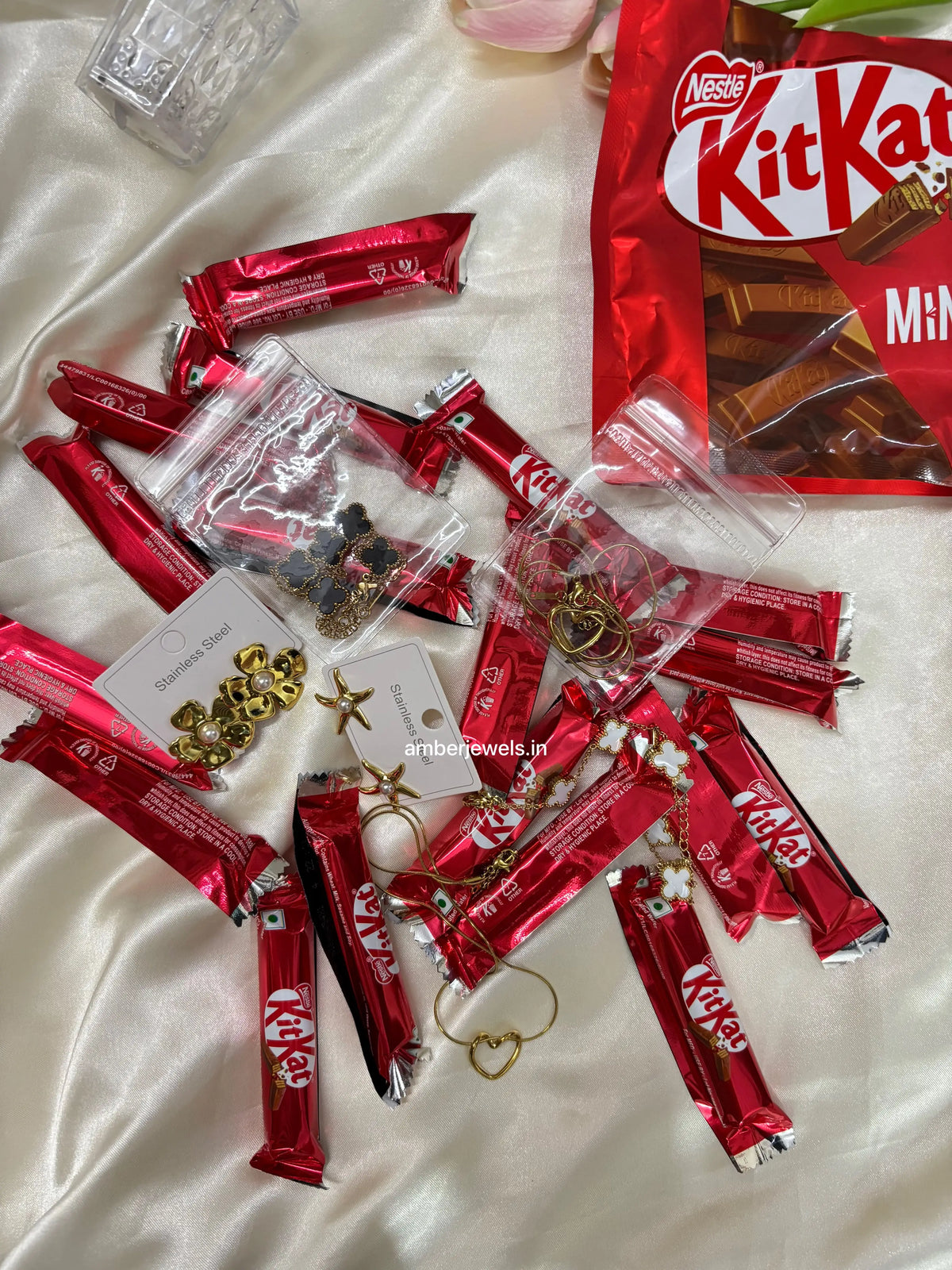 Kitkat chocolate mystery jewellery hamper
