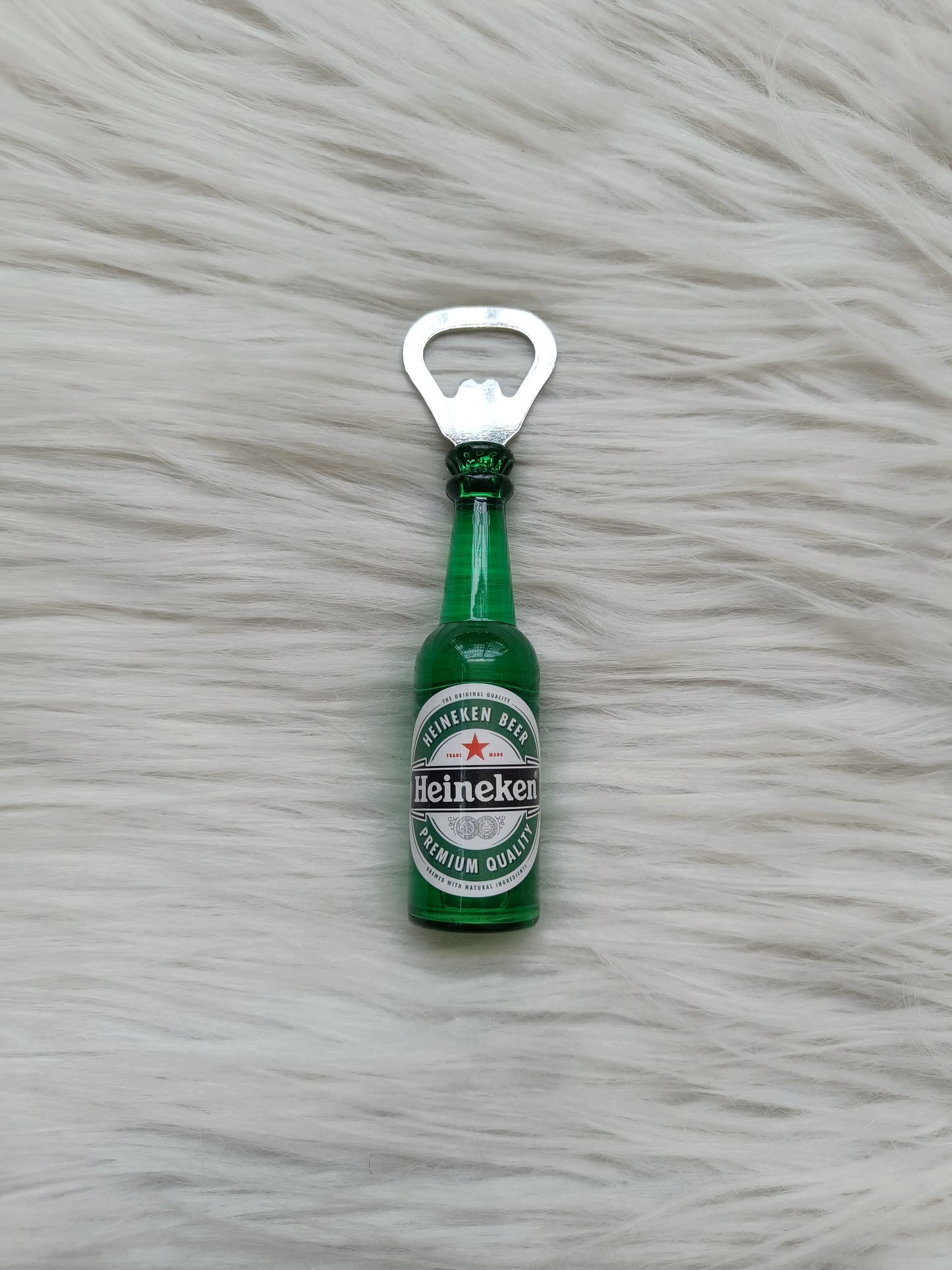 Beer bottle opener magnet