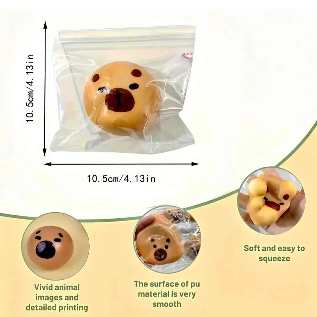 Capybara squishy toy(1 pc.)